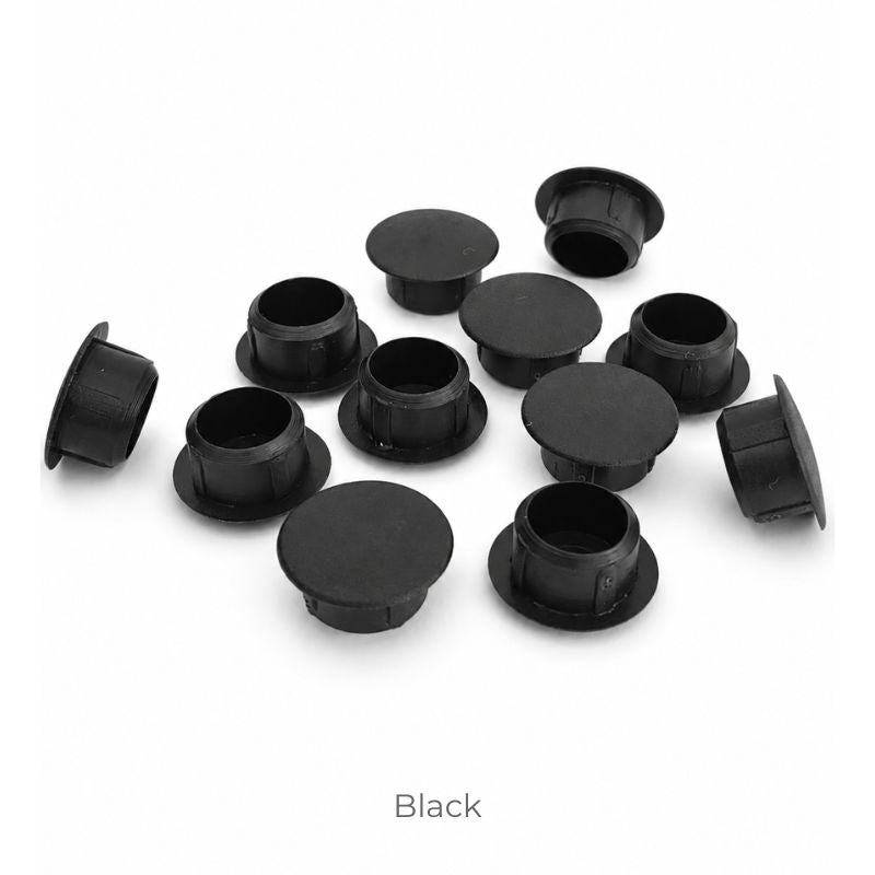 Round Plastic Hole Plug 12mm