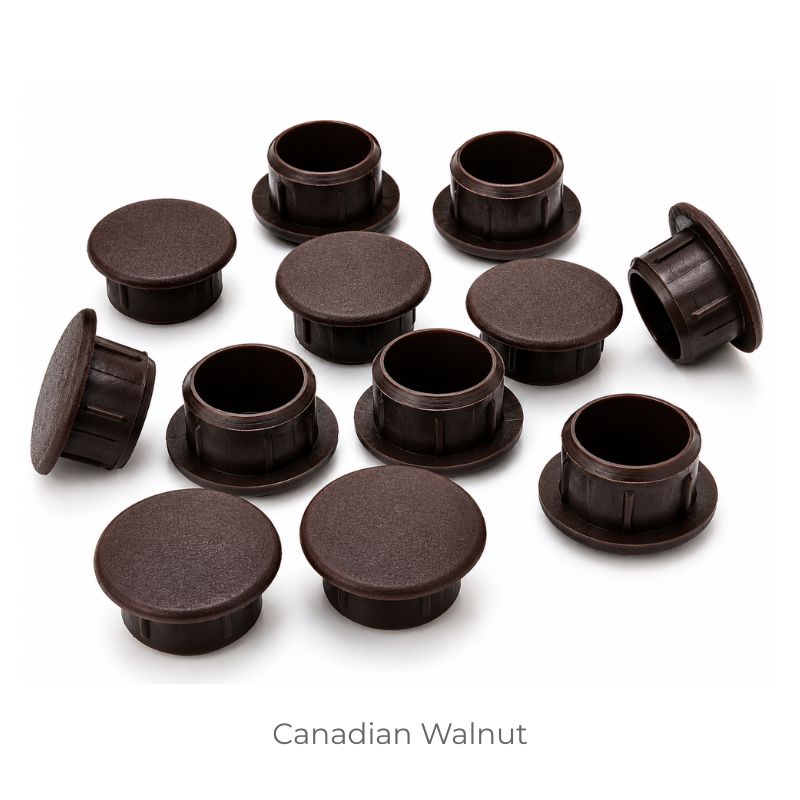 Round Plastic Hole Plug 12mm