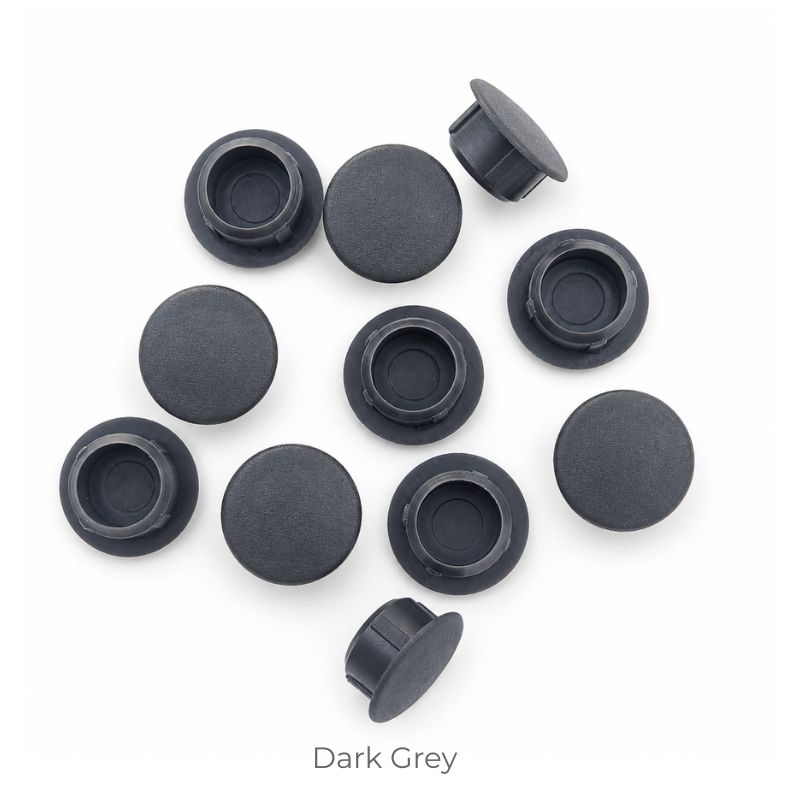 Round Plastic Hole Plug 12mm