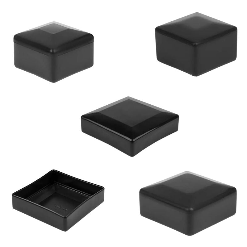 Plastic Square Ferrules – LDPE End Caps for Square Tubes