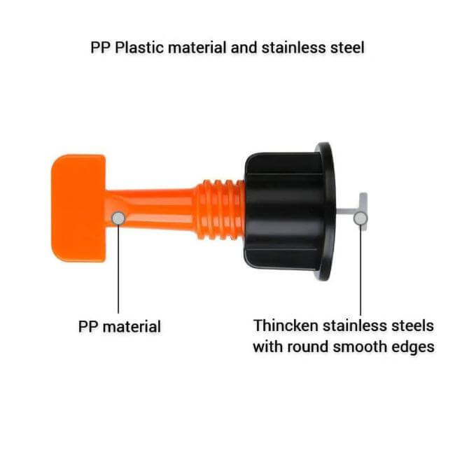 Steel Needles for Tile Levelling System (pack of 50 pcs - 1.5mm)-Toolskiosk