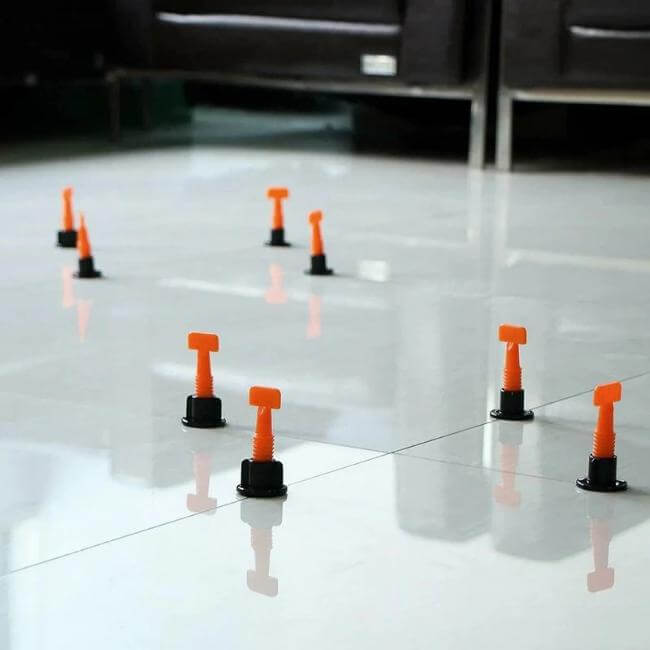 Reusable Tile Levelling System (pack of 50 pcs - 0.9mm)-Toolskiosk