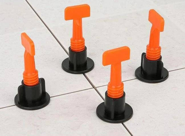 Reusable Tile Levelling System (pack of 50 pcs - 0.9mm)-Toolskiosk