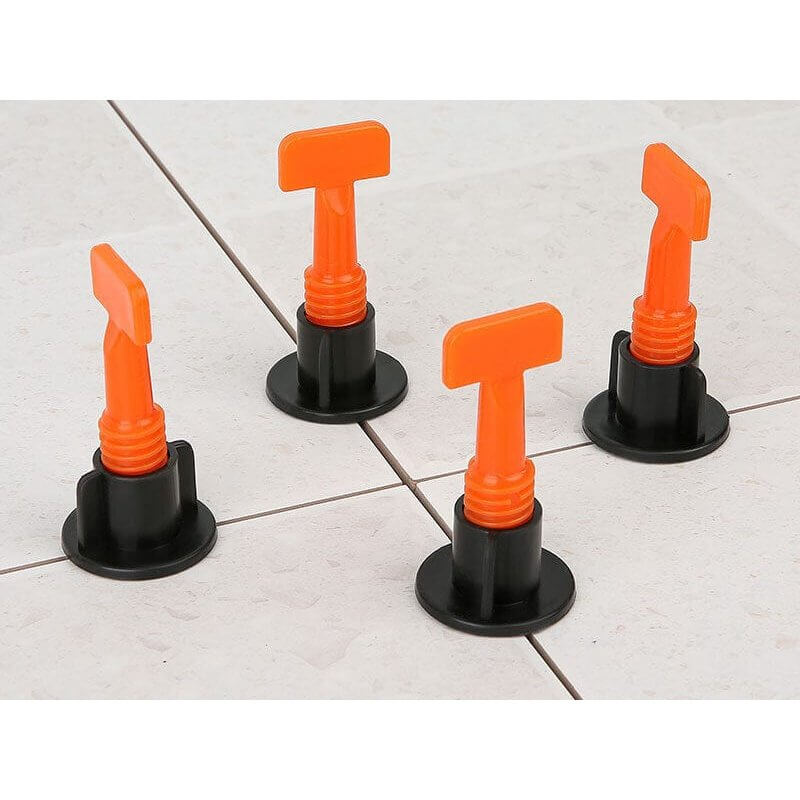 Reusable Tile Levelling System (pack of 50 pcs - 1.5mm + Special Wrench)-Toolskiosk