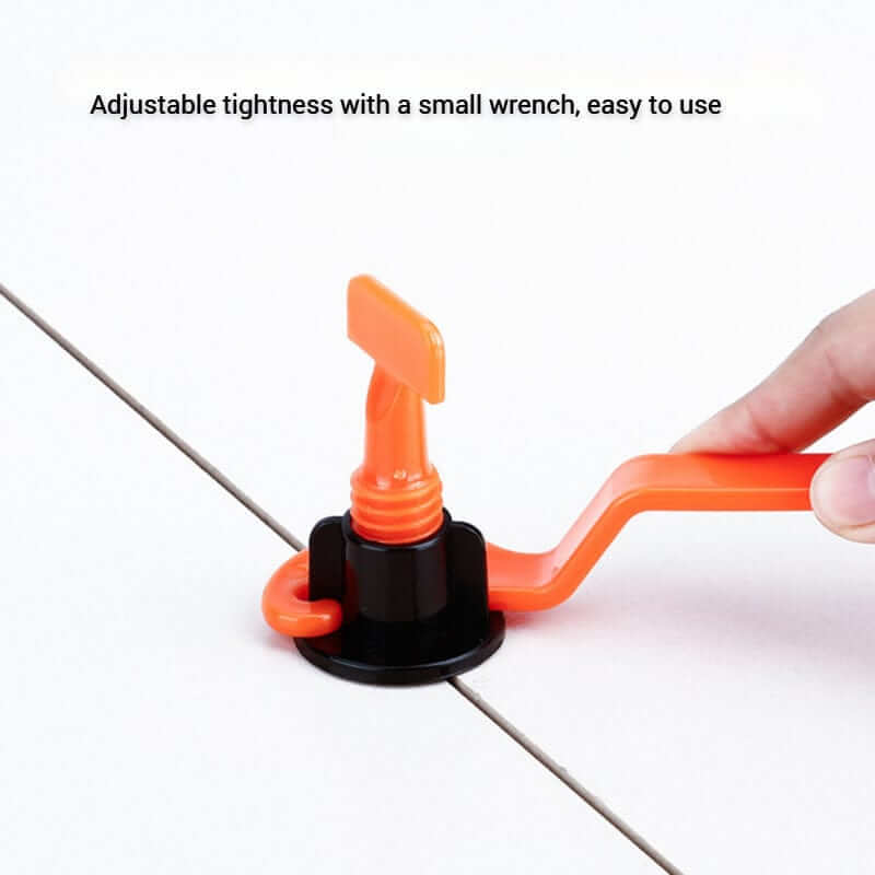 Reusable Tile Levelling System (pack of 50 pcs - 1.5mm + Special Wrench)-Toolskiosk