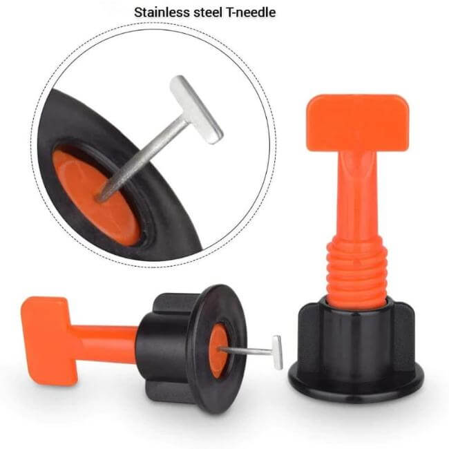 Reusable Tile Levelling System (pack of 50 pcs - 0.9mm)-Toolskiosk
