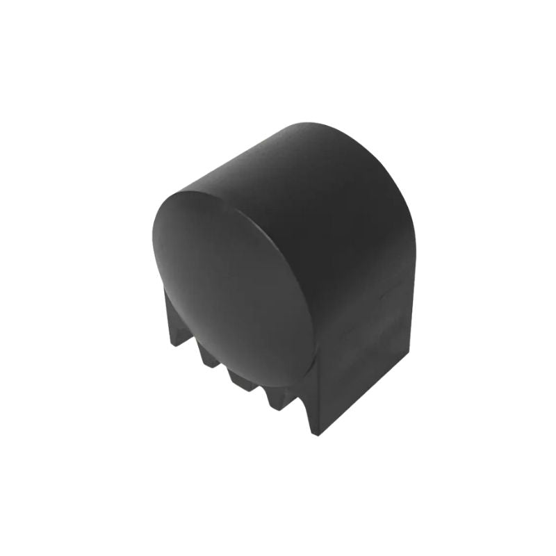 Round External Cap with Heel for Tube