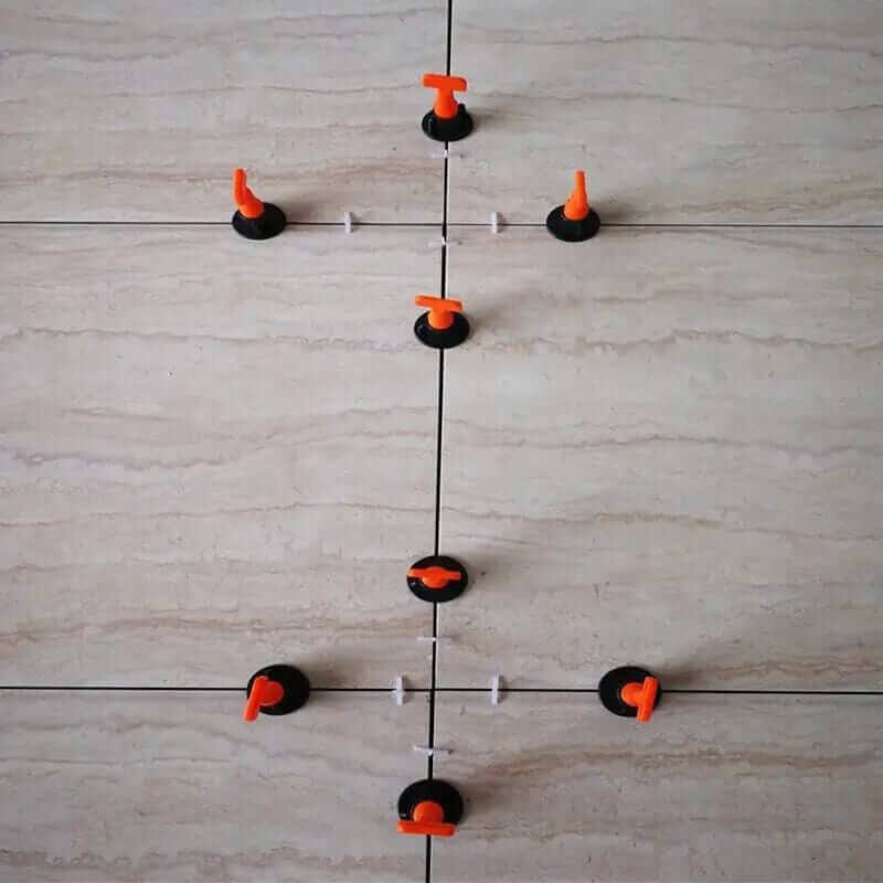 Reusable Tile Levelling System (pack of 50 pcs - 1.5mm + Special Wrench)-Toolskiosk