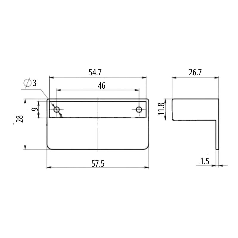 53mm Slat Holders for Wooden Bed Frames