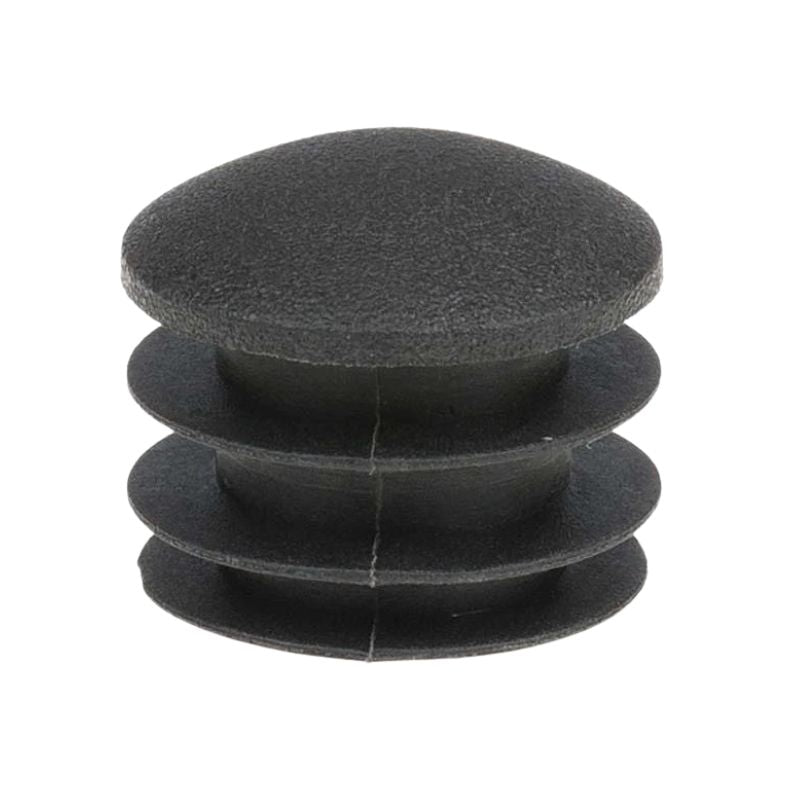 Half Domed Round Plastic End Caps