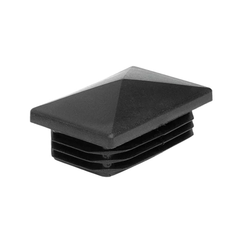Plastic Pyramid End Cap for Rectangular Tube Insert