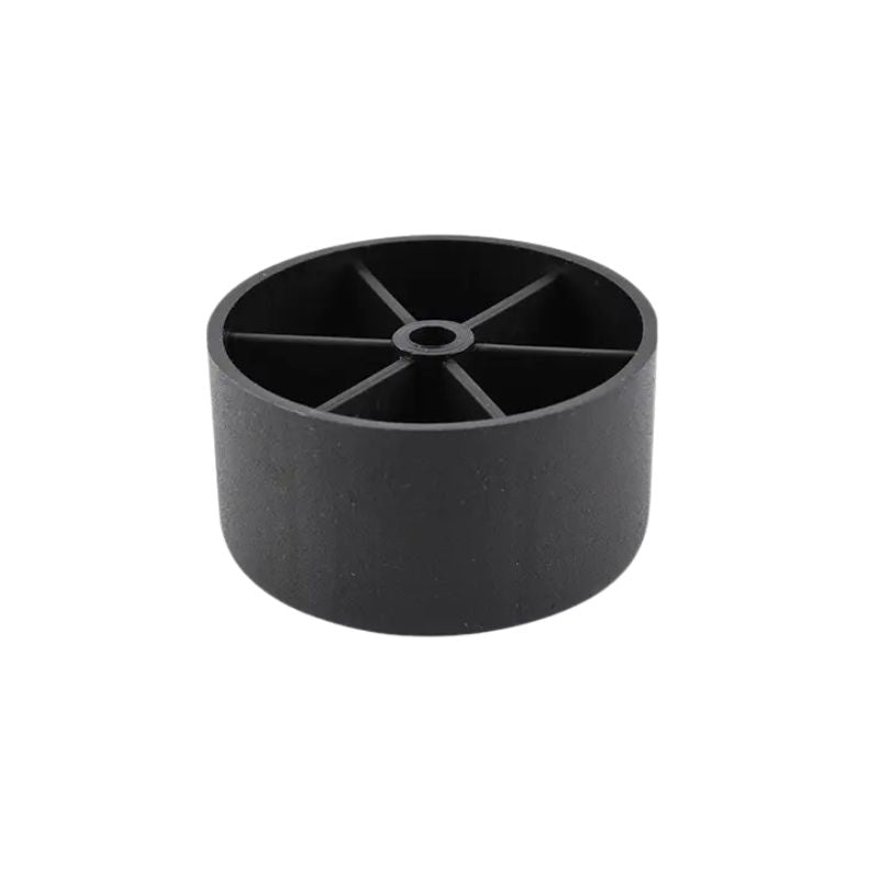 Screw-In Furniture Leg Ø50 × H30 mm (Plastic)