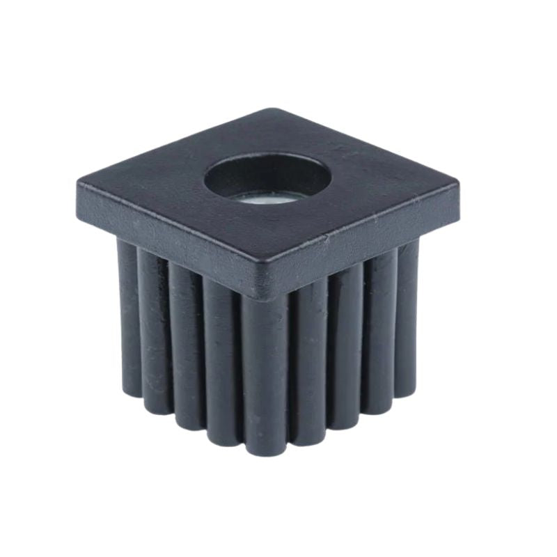 Square Tube Insert with Thread 50x50mm - M10 M12