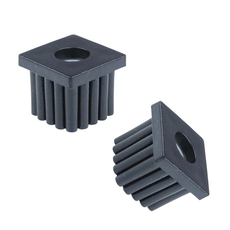 Square Tube Insert with Thread 40x40mm - M8 M10 M12 M16