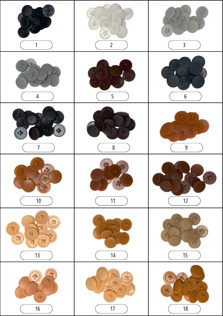 Screw Cover Caps