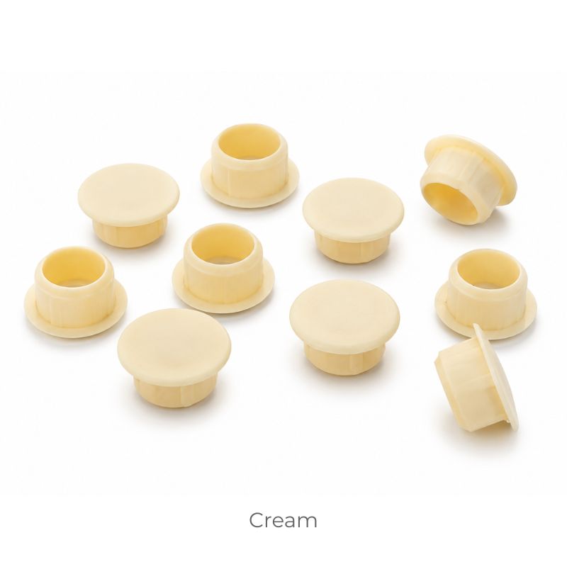 Round Plastic Hole Plug 12mm