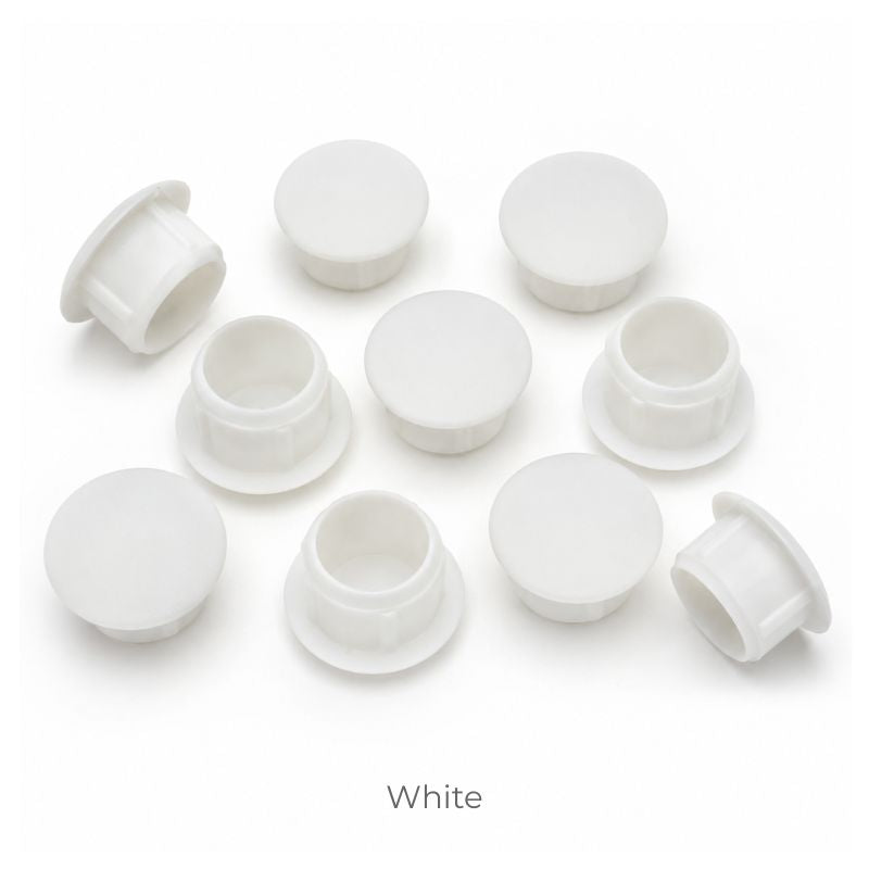 Round Plastic Hole Plug 12mm