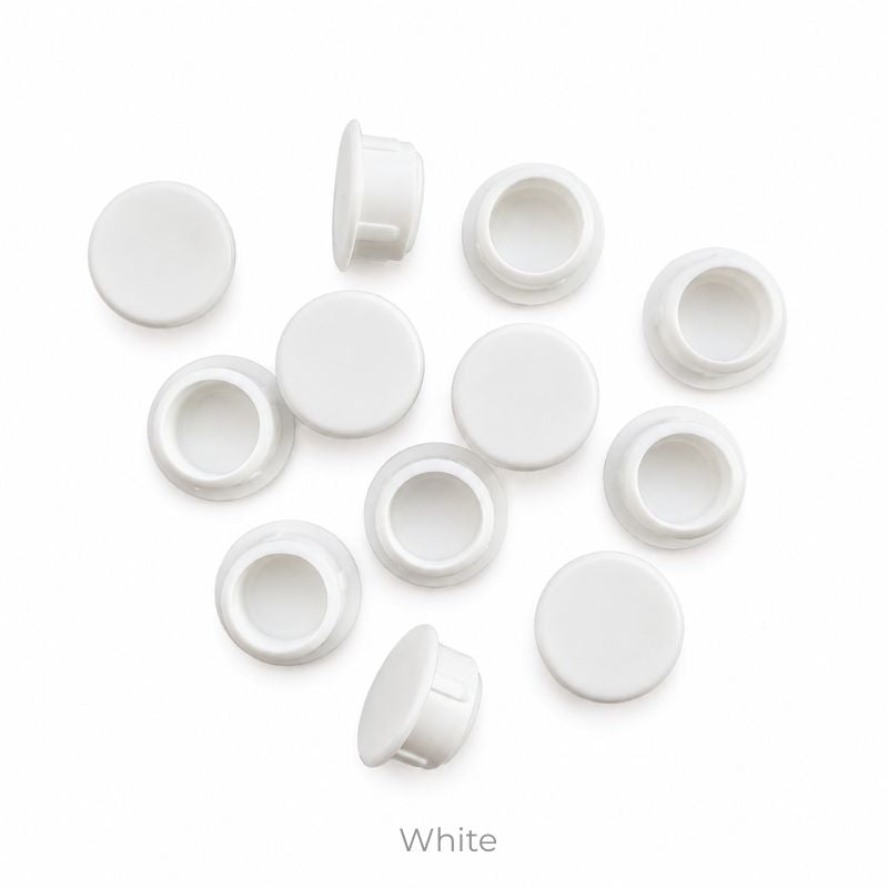 Round Plastic Hole Plug 14mm