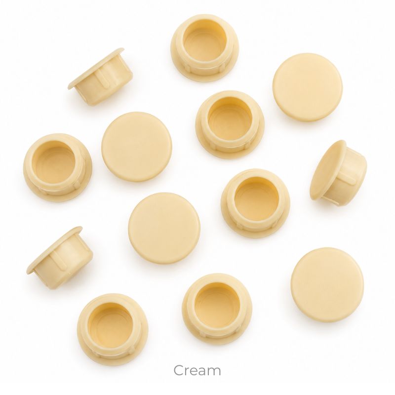 Round Plastic Hole Plug 14mm