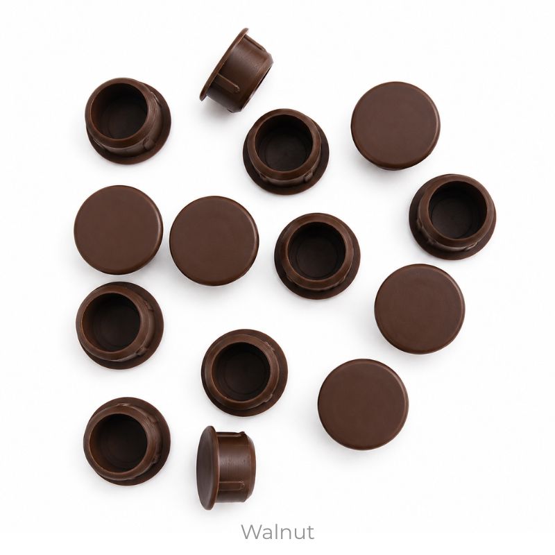 Round Plastic Hole Plug 14mm