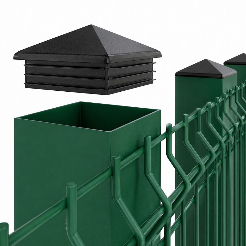 Plastic Pyramidal End Cap for Square Tubing
