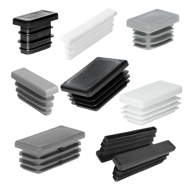 Rectangular Plastic End Caps