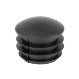 Half Domed Round Plastic End Caps