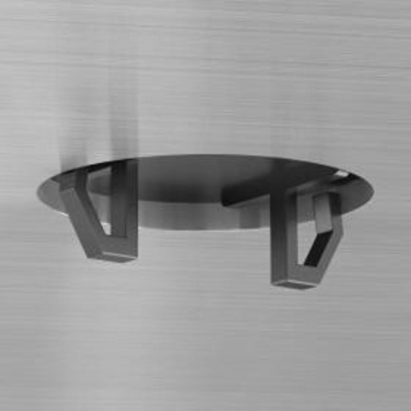 Plastic Snap-In Hole Plug Ø18–21 mm (Ultra-Thin Head Ø25 mm)