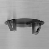 Plastic Snap-In Hole Plug Ø18–21 mm (Ultra-Thin Head Ø25 mm)