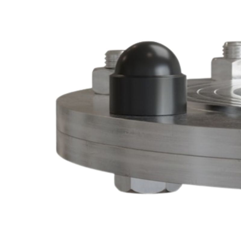 M16 (24 mm) Plastic Nut & Bolt Cover Cap – Black