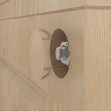 Plastic Snap-In Hole Plug Ø22–25 mm (Ultra-Thin Head Ø30 mm)