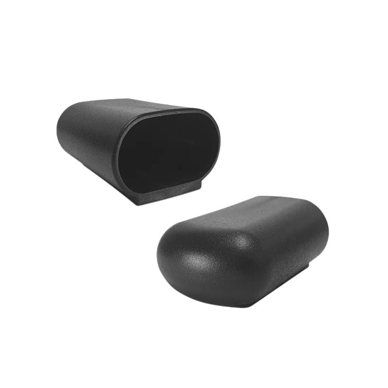Oval Tube Foot Cap 20x38 mm – Horizontal Chair Leg Glide