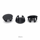 Plastic Snap-In Hole Plug Ø18–21 mm (Ultra-Thin Head Ø25 mm)