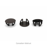 Plastic Snap-In Hole Plug Ø18–21 mm (Ultra-Thin Head Ø25 mm)