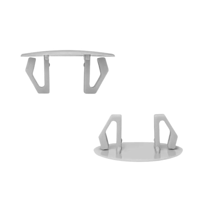 Plastic Snap-In Hole Plug Ø22–25 mm (Ultra-Thin Head Ø30 mm)