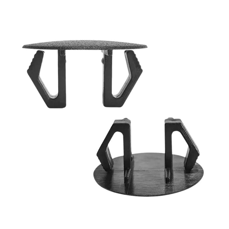 Plastic Snap-In Hole Plug Ø22–25 mm (Ultra-Thin Head Ø30 mm)