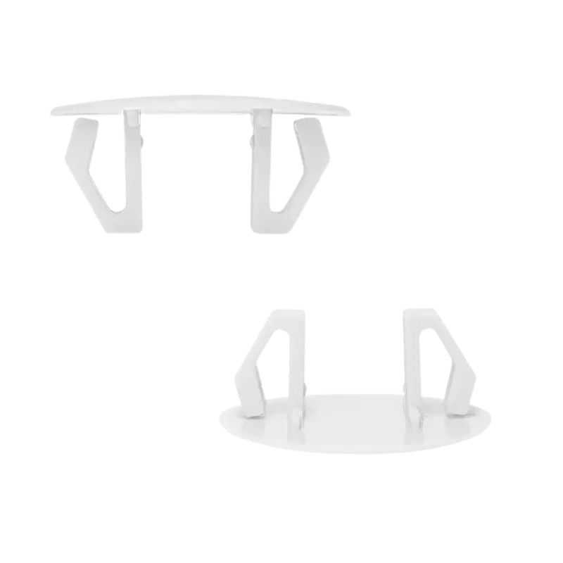 Plastic Snap-In Hole Plug Ø22–25 mm (Ultra-Thin Head Ø30 mm)