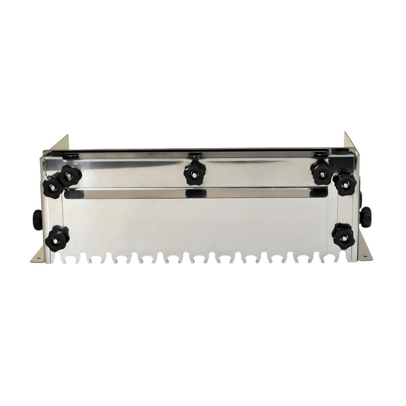 Tiger Tooth Adjustable Notched Trowel – Stainless Steel Tile Spreader