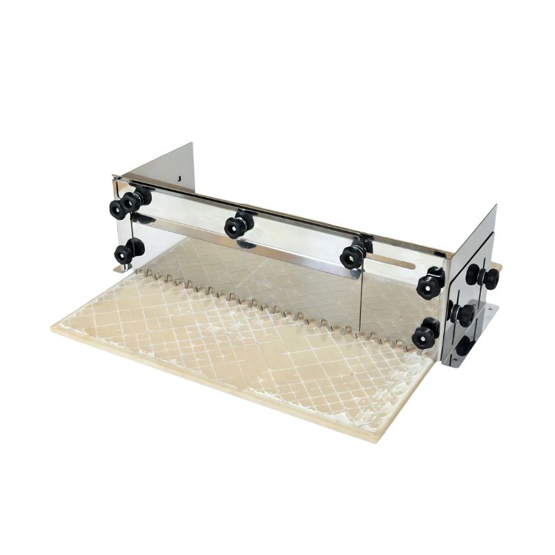 Tiger Tooth Adjustable Notched Trowel – Stainless Steel Tile Spreader